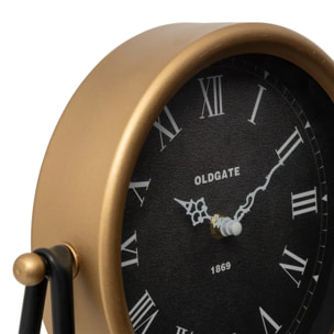 Horloge à poser "Luca" noir 26x26cm