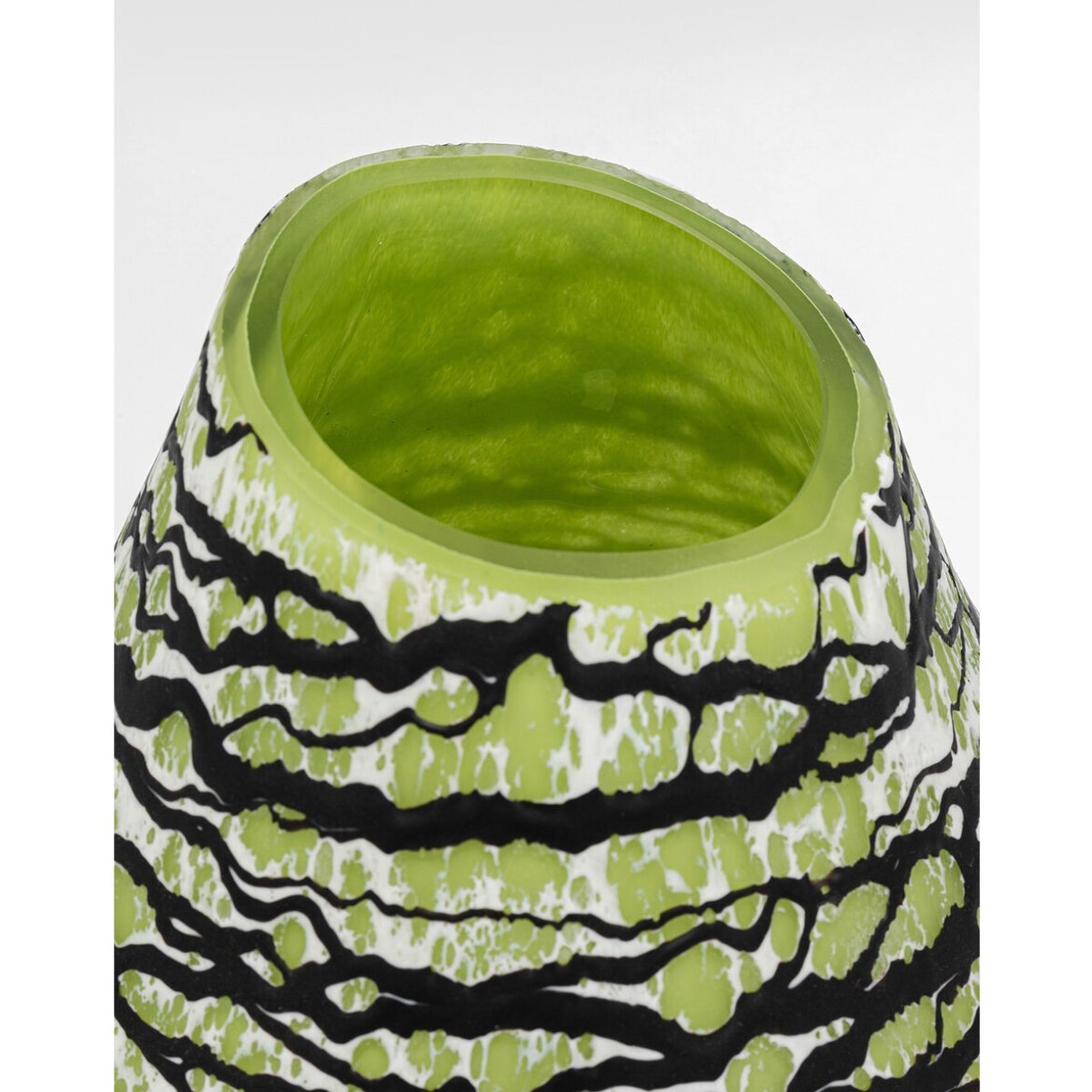 Vase Volante vert 27cm Kare Design