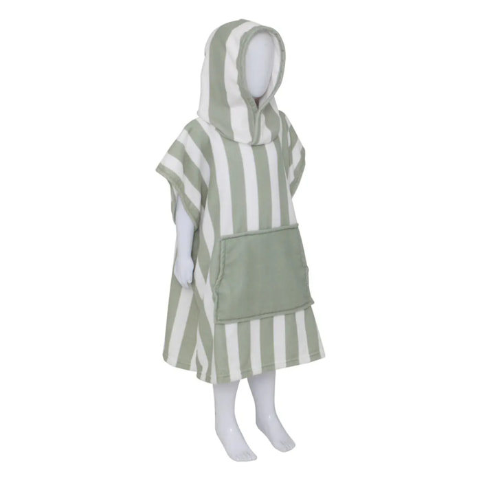 Poncho "Wili" vert 55x70cm
