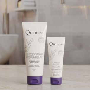 Qocoon  - Body Wrap Hydra-Relax 200 ml + Caresse Mains Velours 75 ml