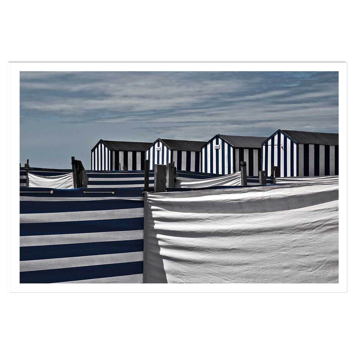 Poster deco toiles de plage Affiche seule