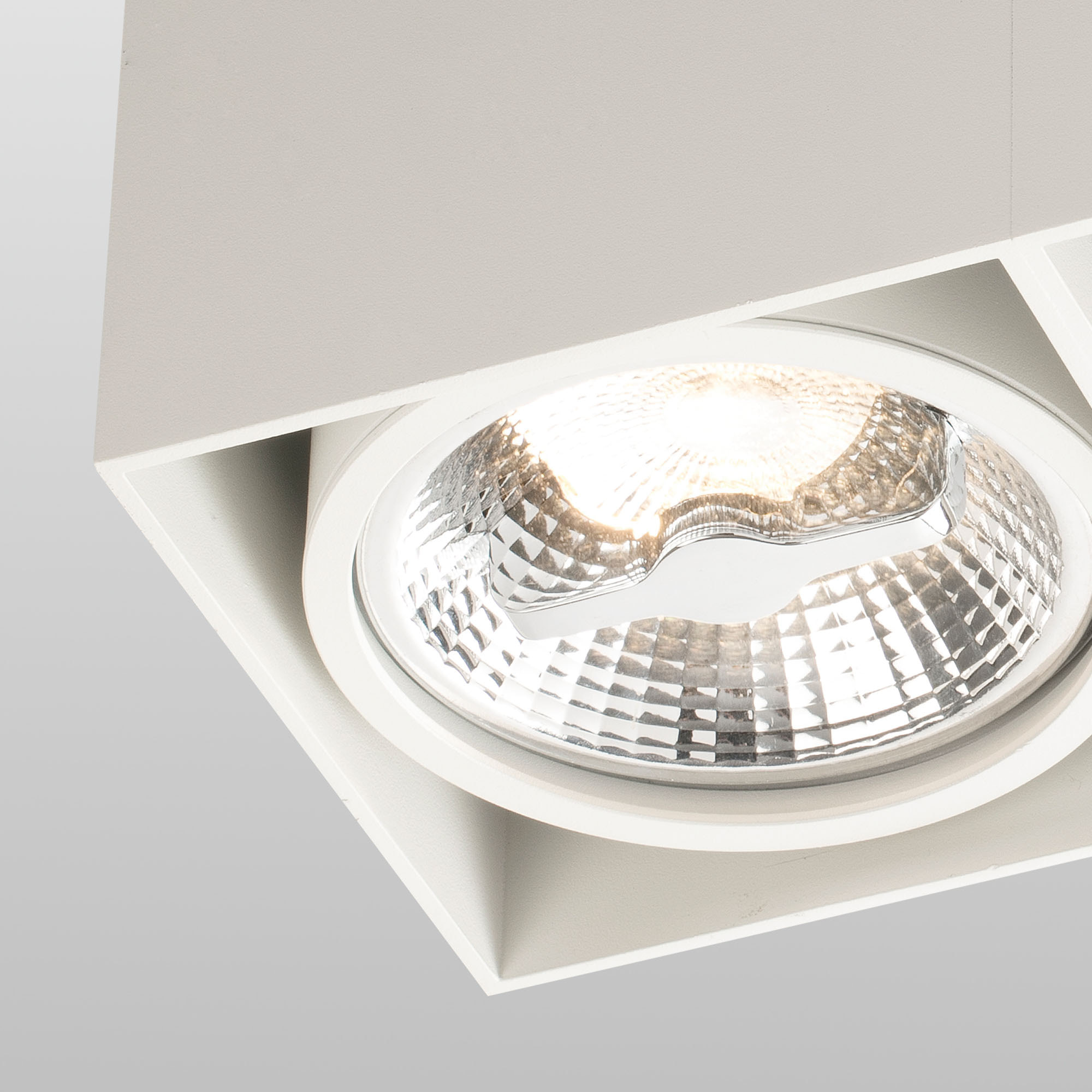 TECTO 2L AR111 Plafonnier blanche