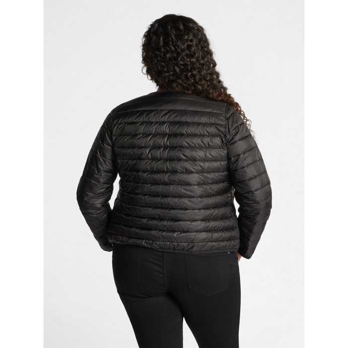 Fiorella Rubino - Piumino reversibile con imbottitura in Sorona® Aura - Nero