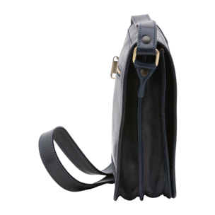 Borsa a tracolla  da uomo In Vera pelle Made in Italy 23x20x9 cm