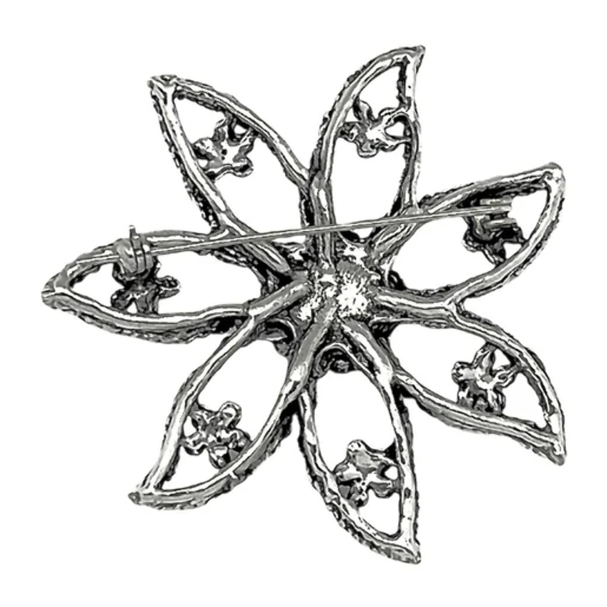 Broche Girasol con cristal SW