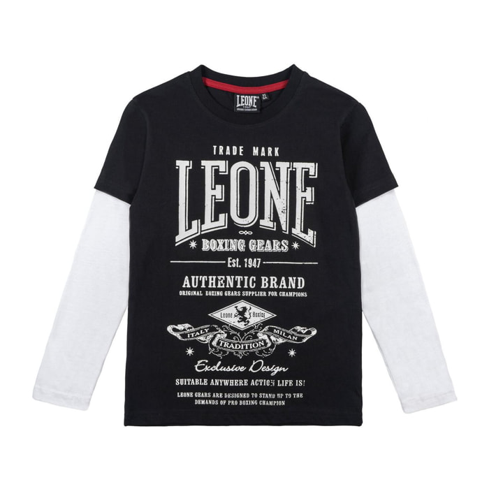 Camiseta infantil de manga larga Leone 1947 Wacs