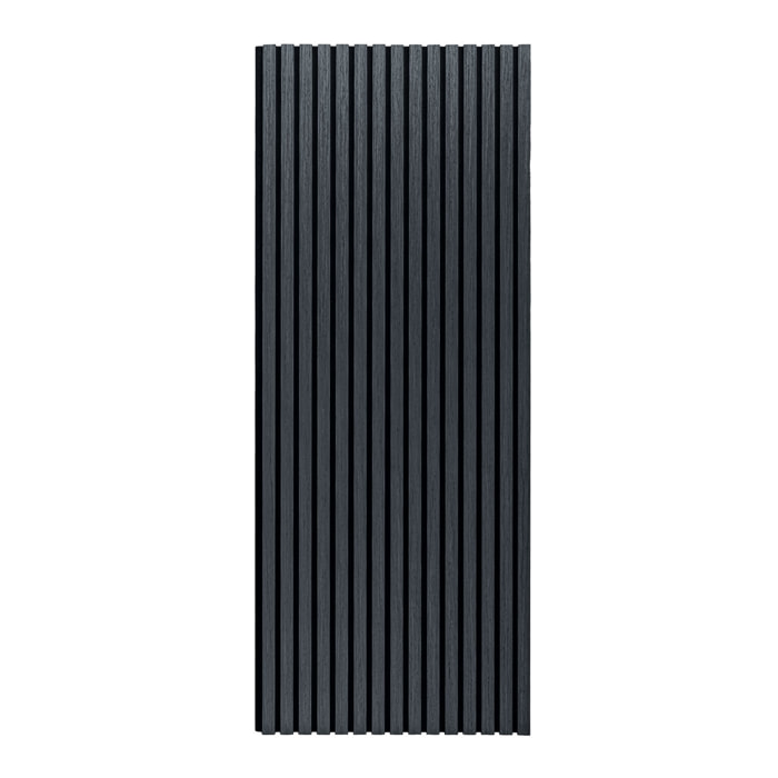 Beethoven - Set di 4 pannelli fonoassorbenti decorativi in legno 150x60 cm, nero
