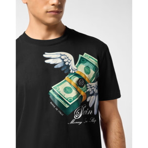 PHILIPP PLEIN T-Shirt Round Neck Ss MONEY