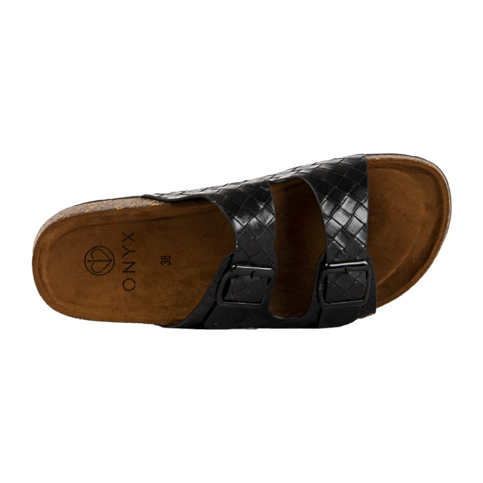 ONYX ciabatte donna black