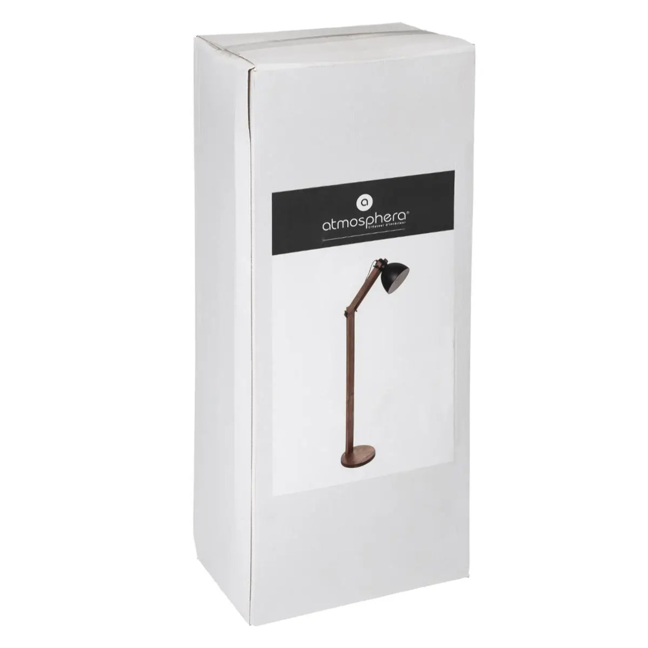 Lampadaire arc "Cuba" métal noir H158cm