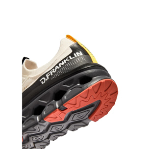 Zapatillas Unisex Aero Mesh en Blanco y Negro D.Franklin