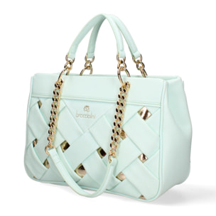 Borsa a mano  da donna Textile Polyurethane 32x24x12 cm