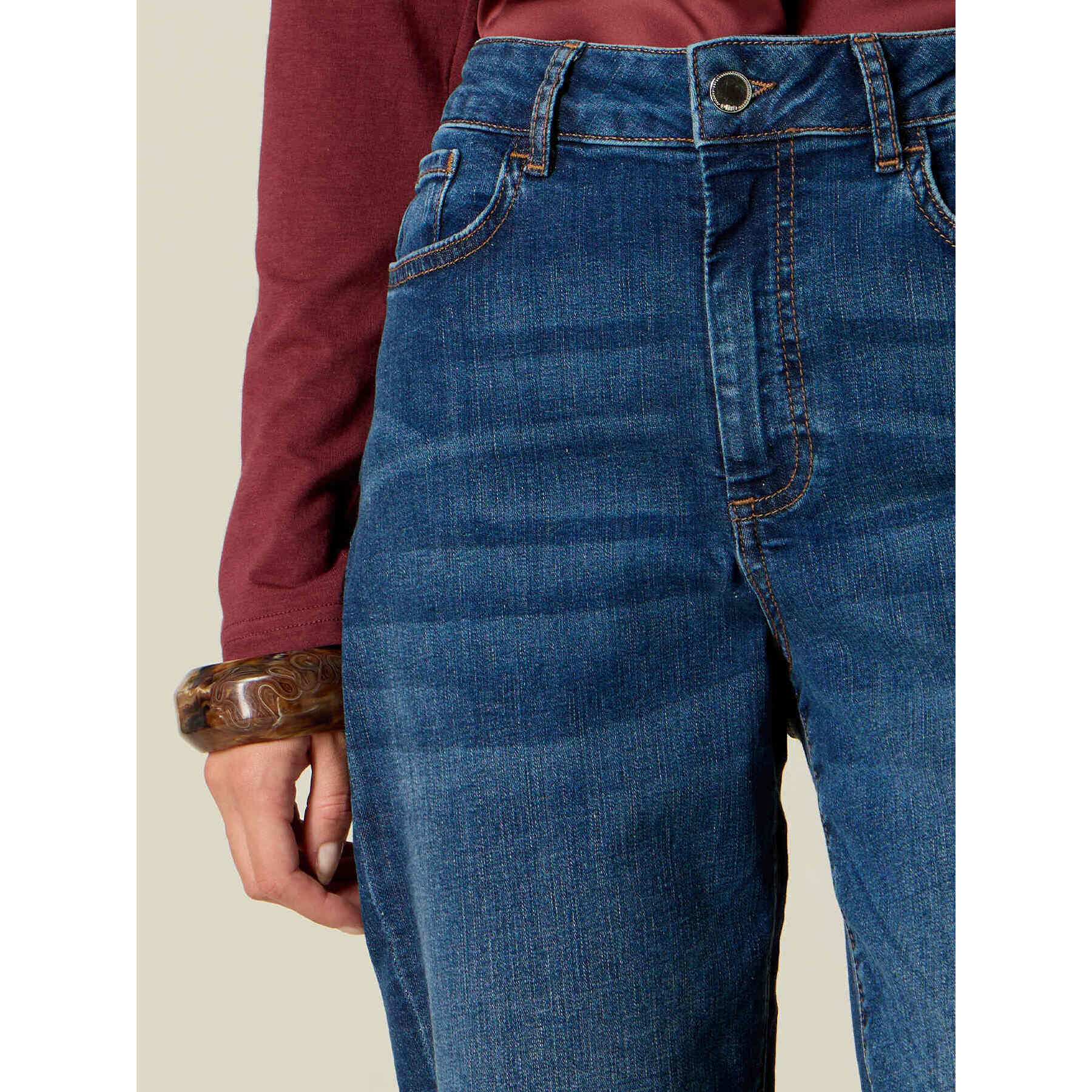 Oltre - Vaqueros boyslim - Azul