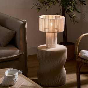 Lampe à poser Miria blanc