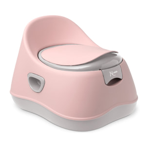 ORINAL INFANTIL CON TAPA ROSA Y GRIS