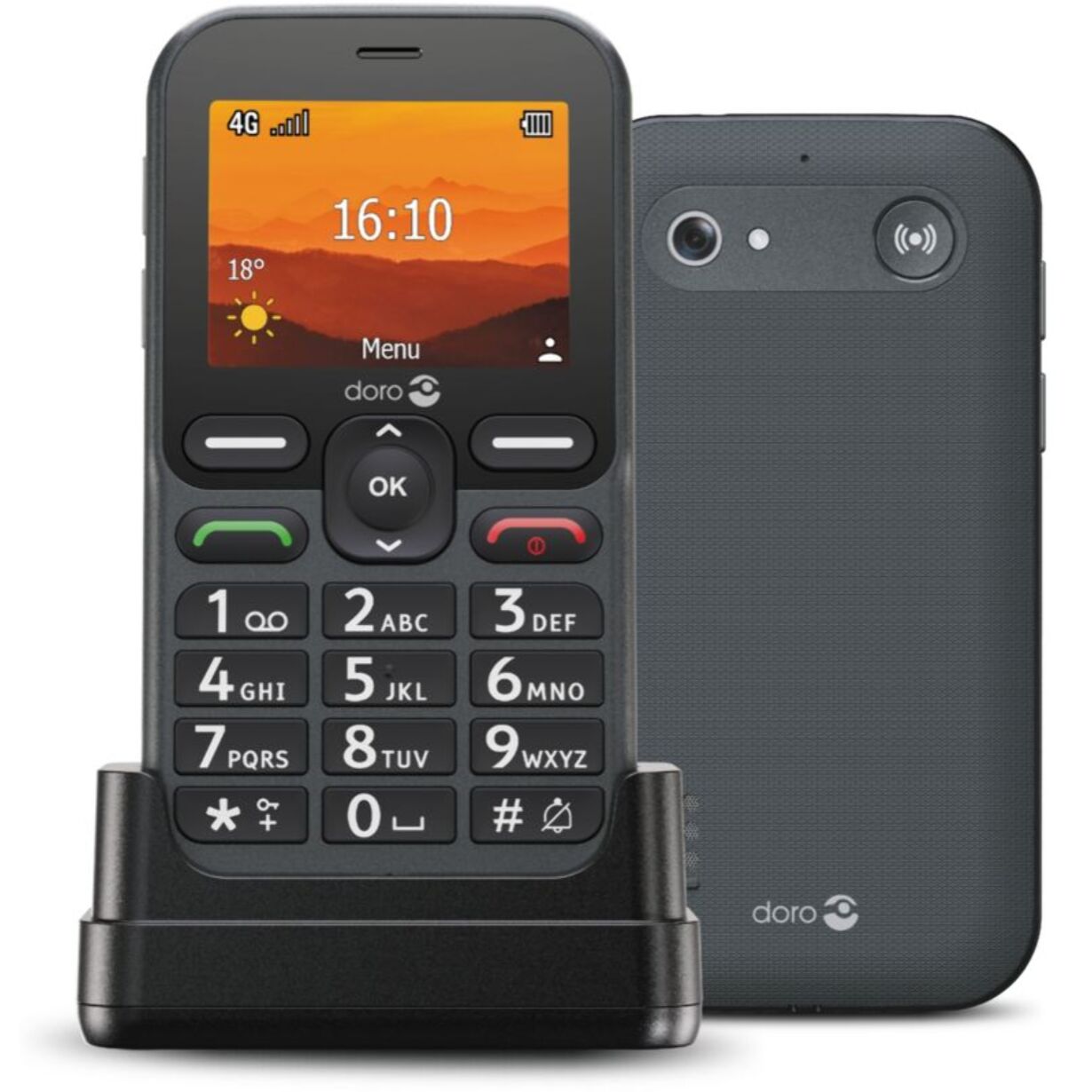 Téléphone portable DORO Leva L10 Graphite
