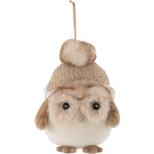 J-Line suspension Hibou - textile - beige - small - 2 pcs