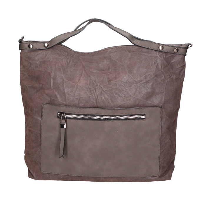 Borsa a mano da Donna Rosalia in Ecopelle Prodotto Vegano 49x39x11 cm