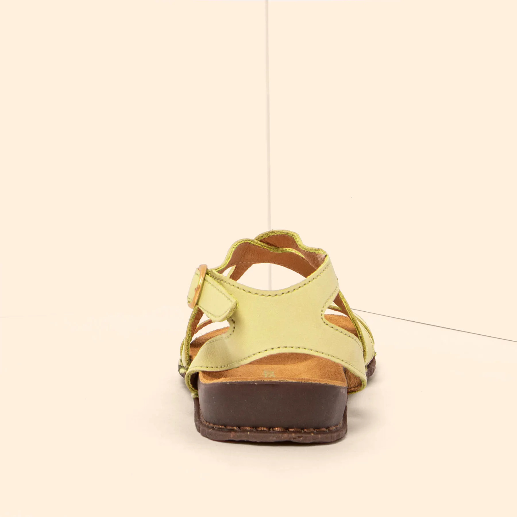 Sandalias N5802 SOFT NAPPA LIME/PANGLAO color Lime