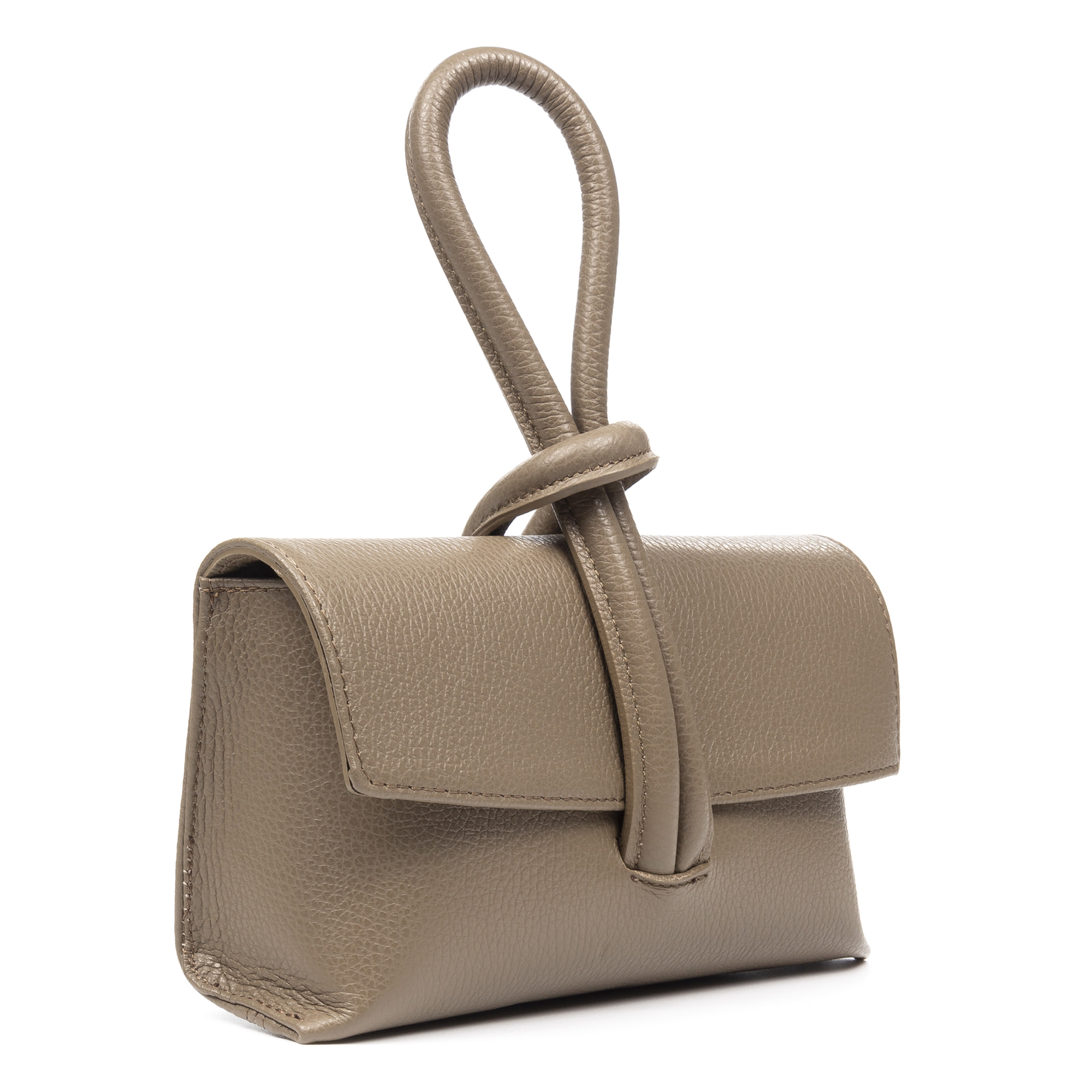 Agra borsa a mano. Vera pelle Dollaro.