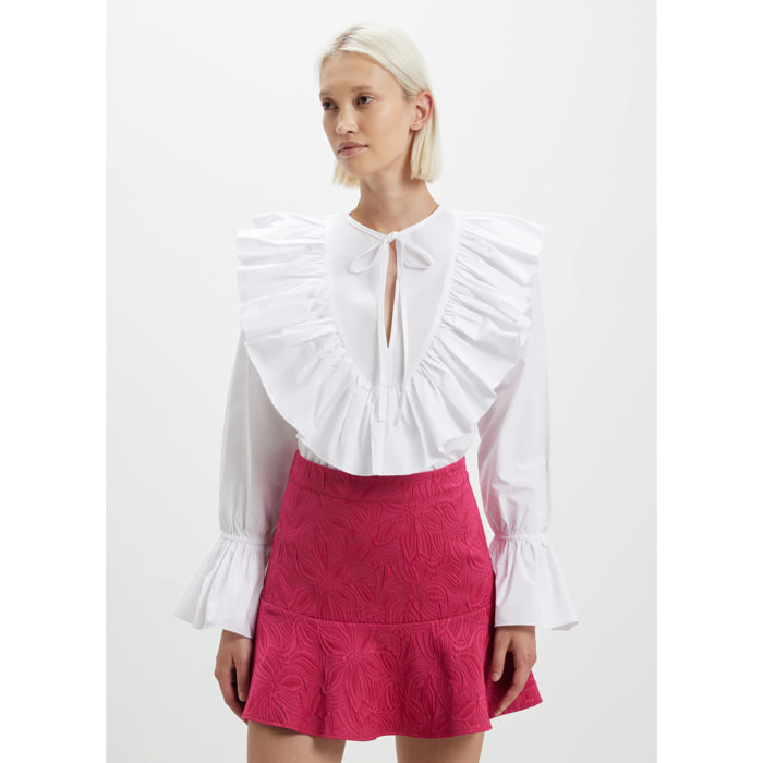 Blusa con frill