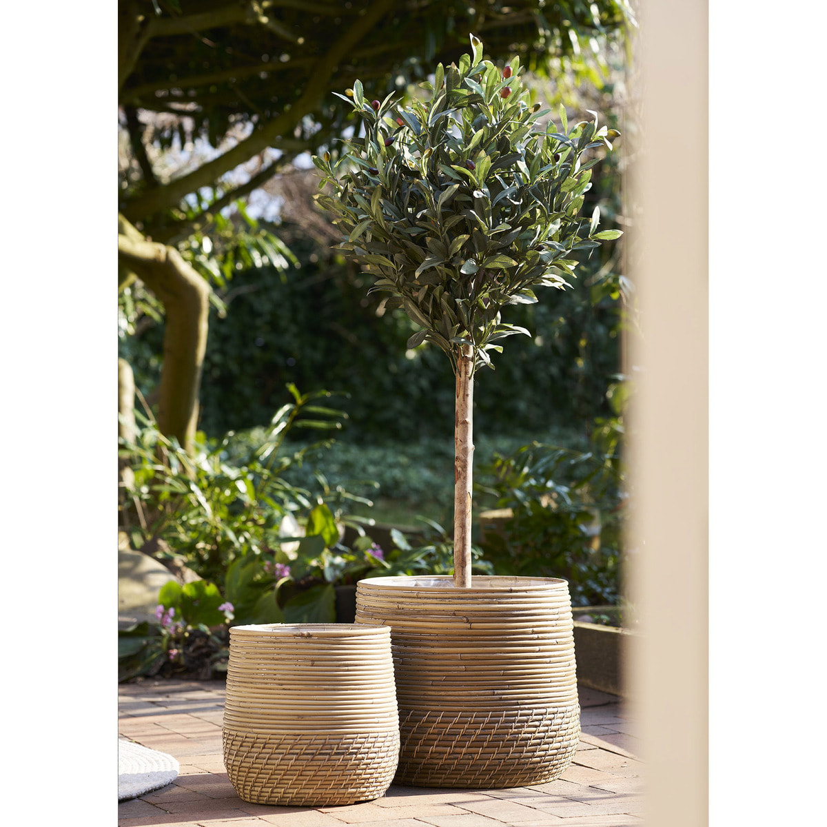 Ulivo artificiale verde H 120 cm