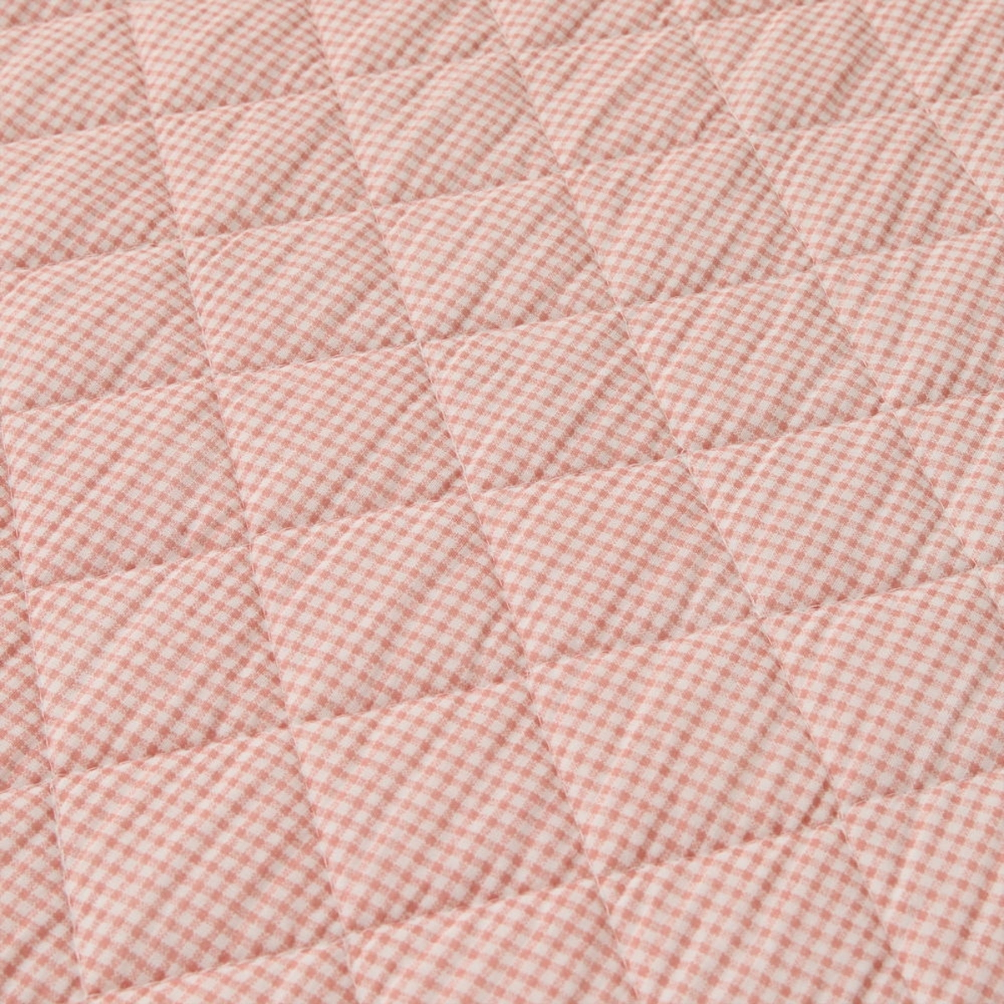 Colcha de algodón acolchada patchwork Crepatcol color rosa 100% Algodón