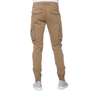 Pantalone Hot Buttered BINALONGBAY con tasconi cachi