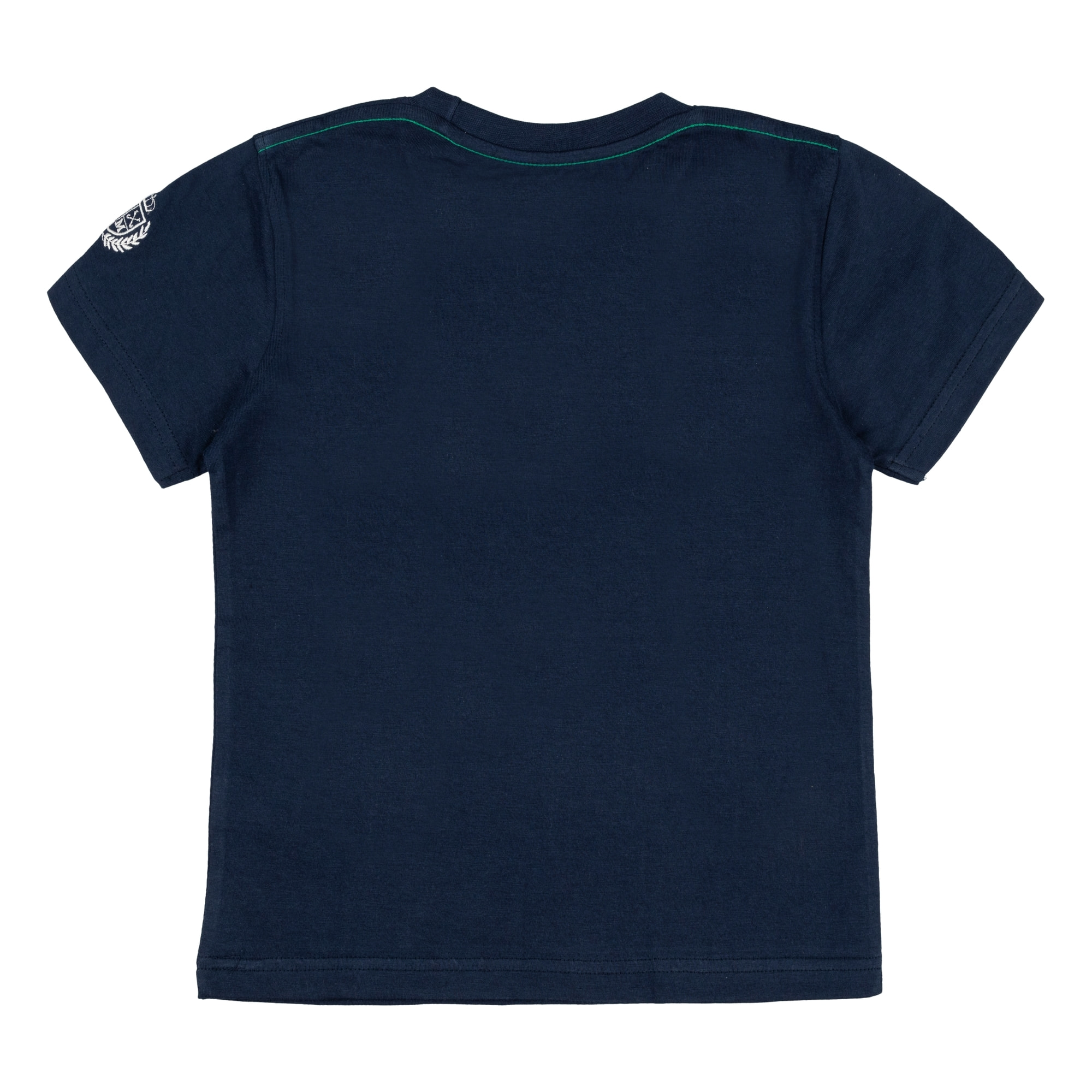 T-shirt jersey con ricamo punto spugna Polo Club St Martin Blu