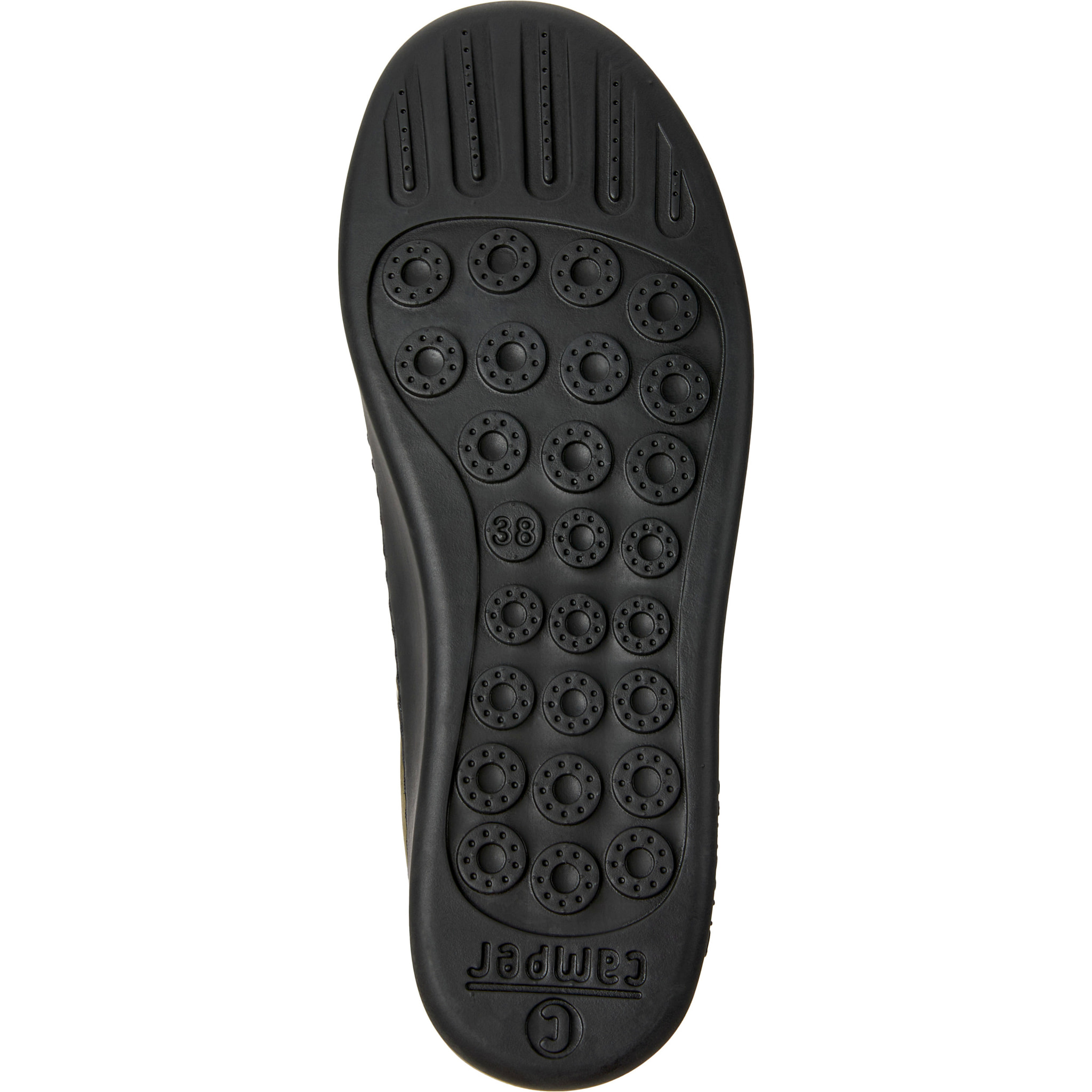 Zapatillas - CAMPER Peu Touring - Verde - Piel nobuk