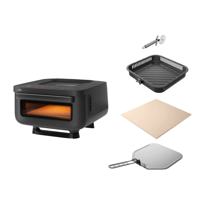 AEG Horno para Pizzas sobre encimera de la Gama Bold con función AirFry y 18 programas AAFP13BO