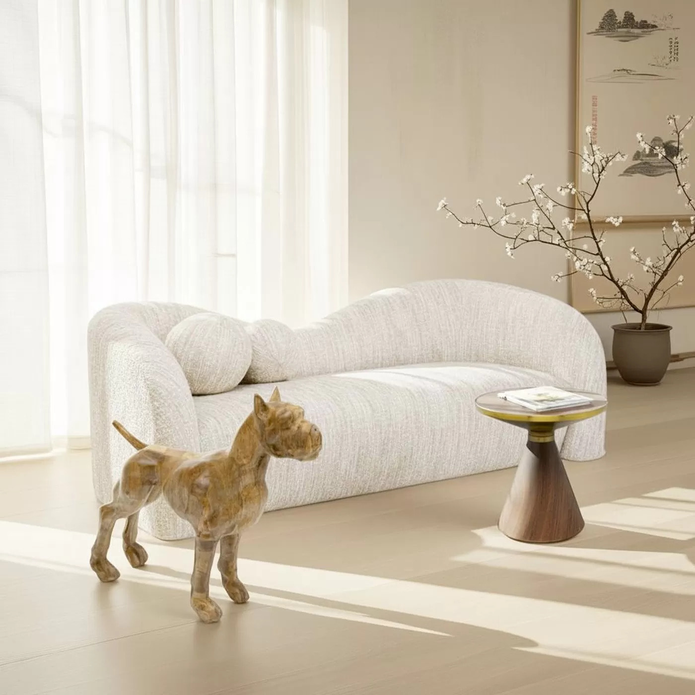 Déco chien en bois Kare Design