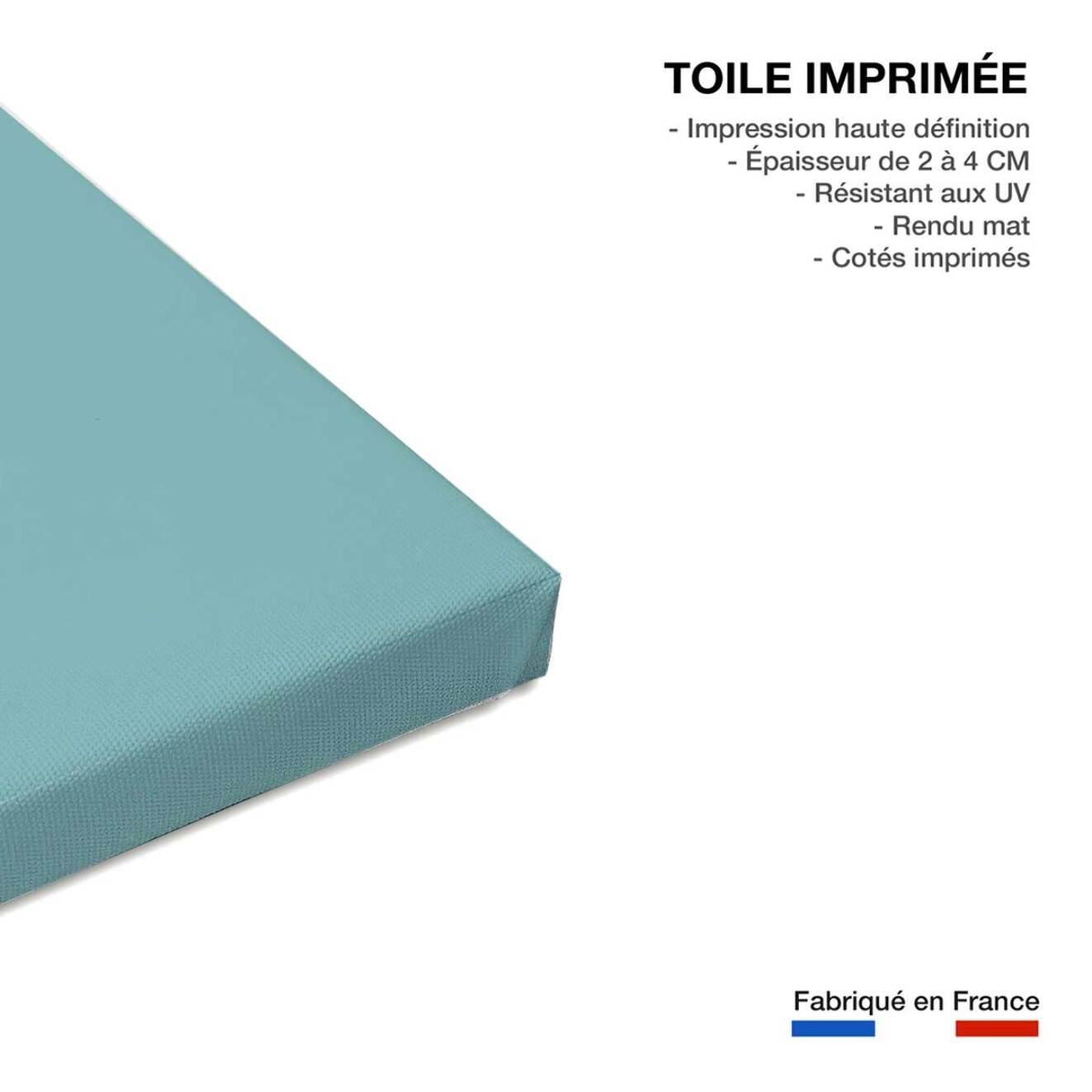 Tableau happy milk ! Toile imprimée