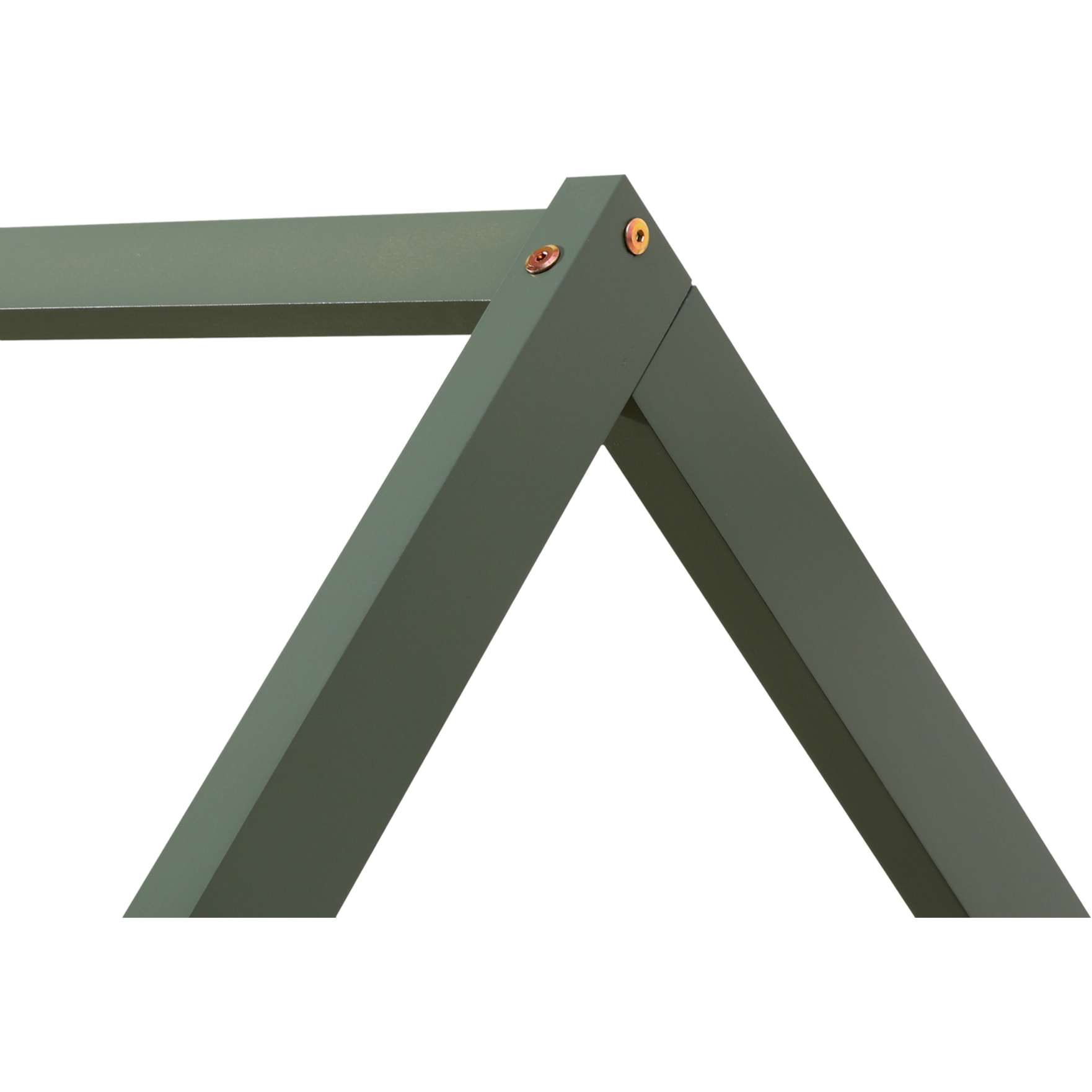 Lit cabane pour enfant 190x90cm vert MARCEAU