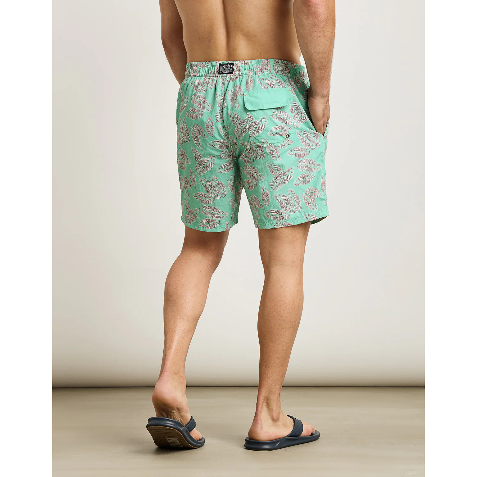 Bañador Regular Verde - Lisa