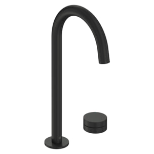 Mitigeur lavabo 2 trous XL Grands Boulevards Noir mat