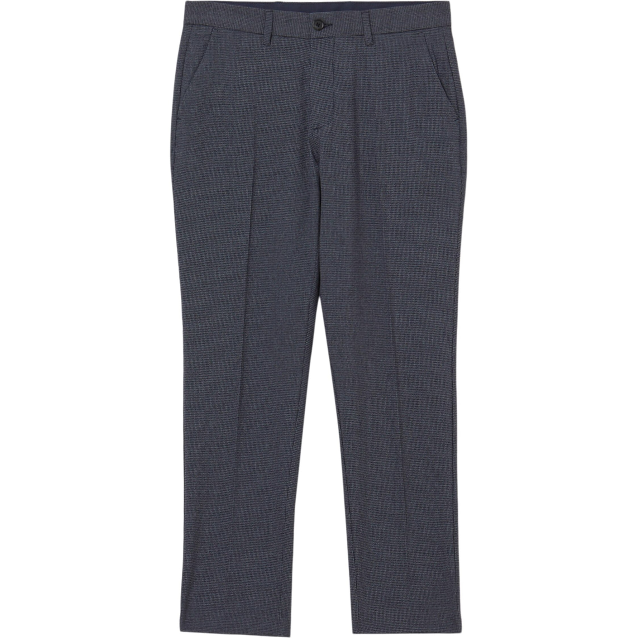 Pantalone chino in pied de poule