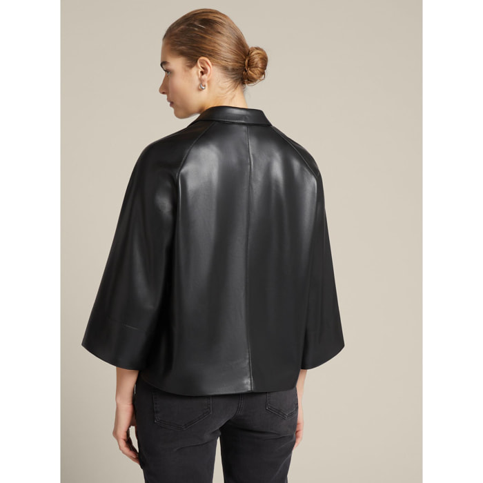 Elena Mirò - Chaqueta boxy - Negro