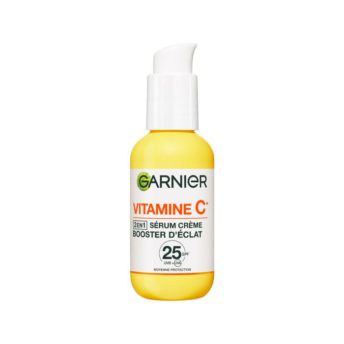 Garnier SkinActive Vitamine C Sérum Crème 2en1 Booster d'éclat