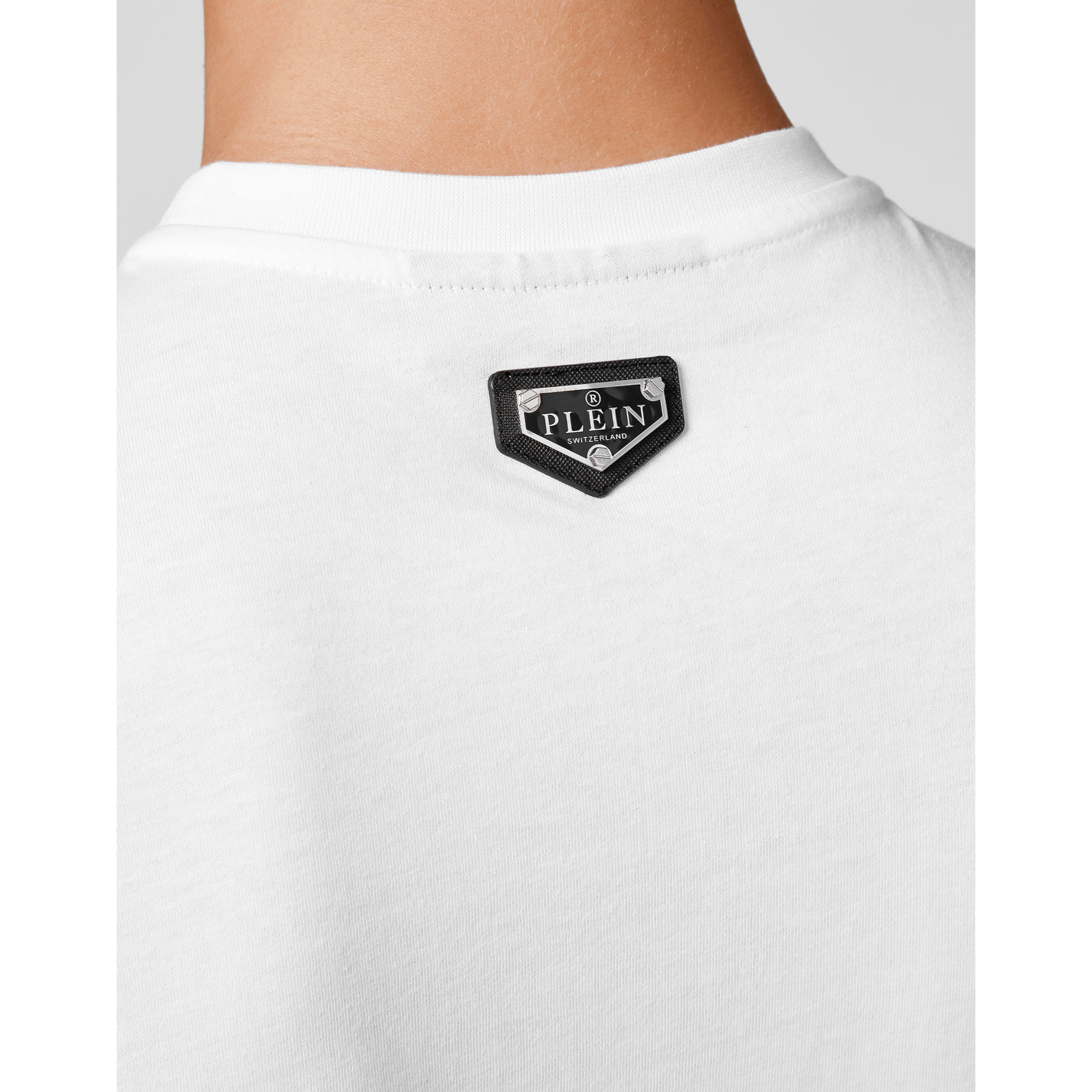 PHILIPP PLEIN Camiseta de cuello redondo SKULL