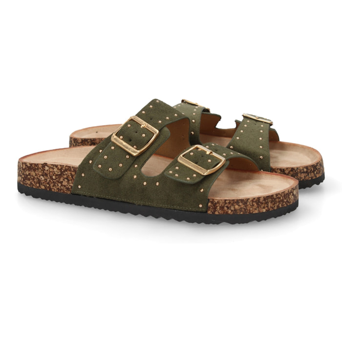 Sandalia bio mujer hebillas ajustables