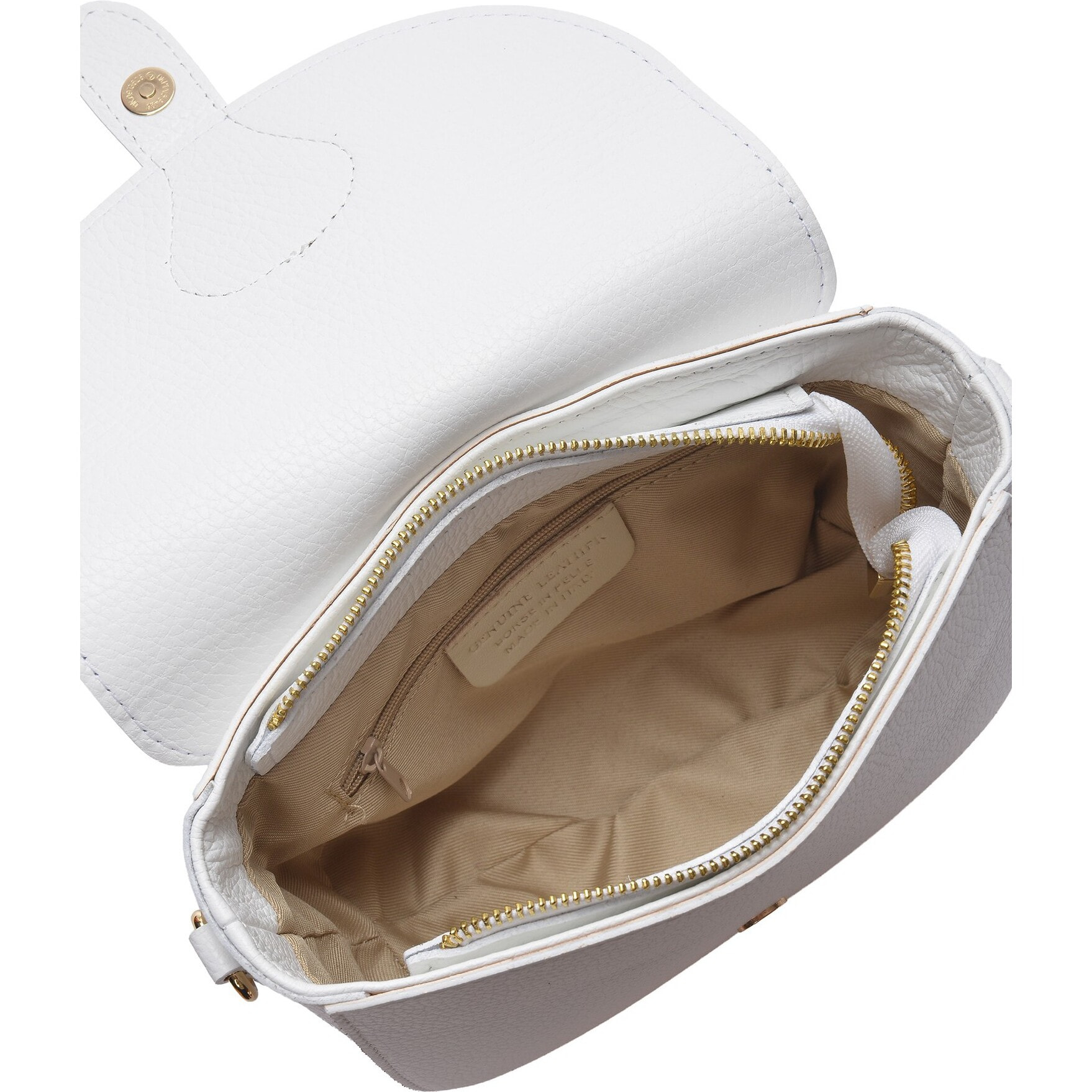 Borsa a tracolla Anna Luchini Bianco