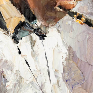 Tableau musicien jazz au saxophone Toile imprimée