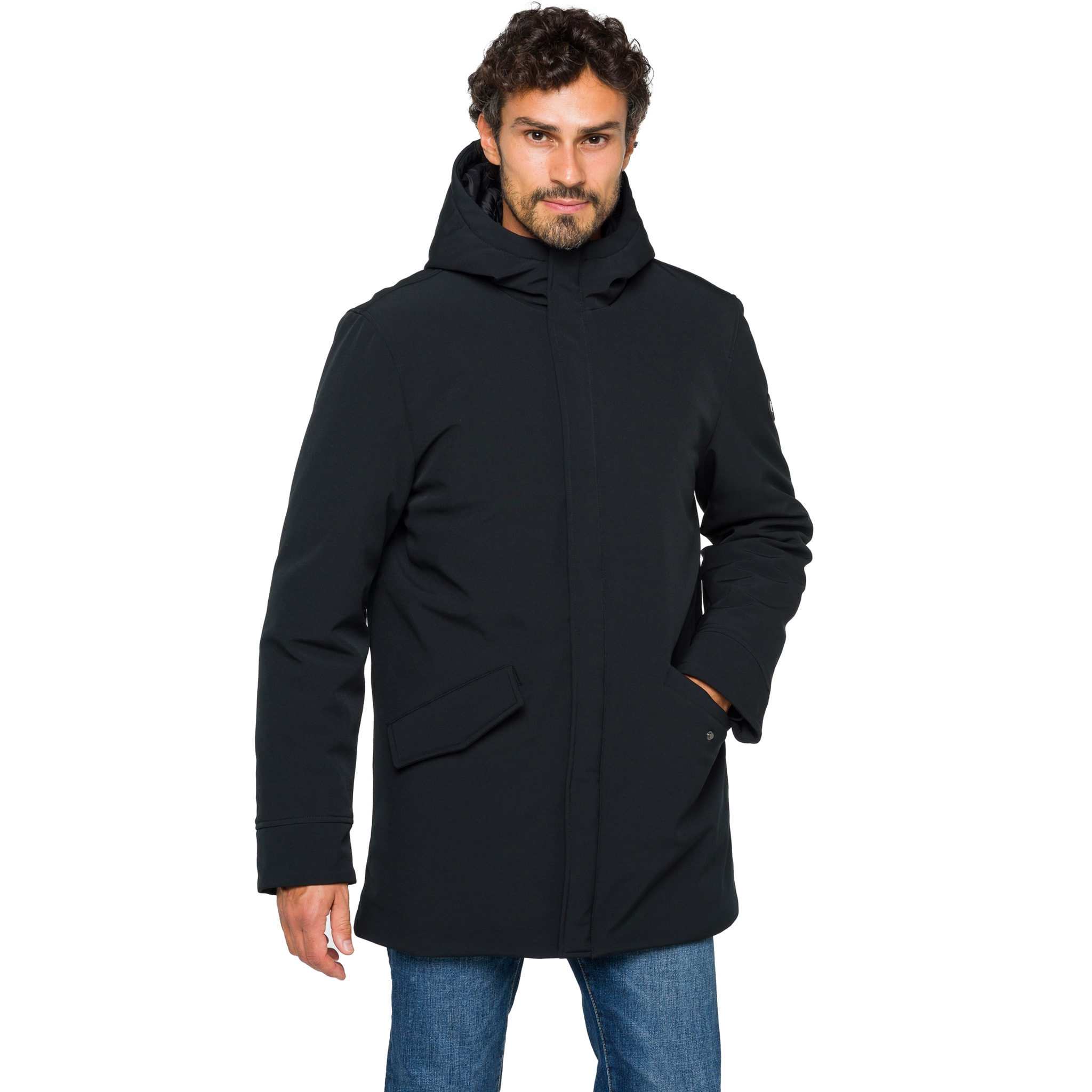 Chaqueta Hot Buttered térmica impermeable Atitlan negro