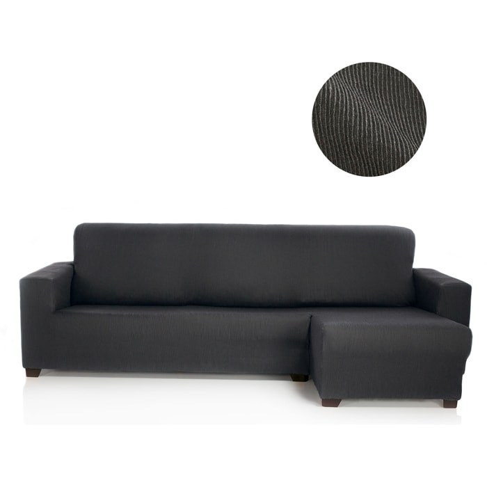 Funda ELÁSTICA para Chaise Longue derecha (visto de frente) brazo corto modelo MARCELA
