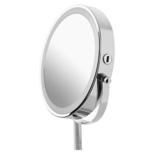 Miroir MEDISANA cosmétique 2 en 1 rechargeable lumineux
