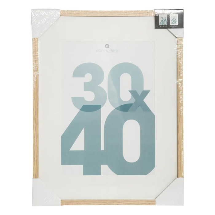 Cadre photo "Manu" bois 30x40cm