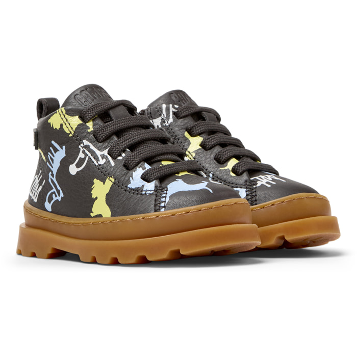 CAMPER Brutus Twins - Botines Infantil Multicolor