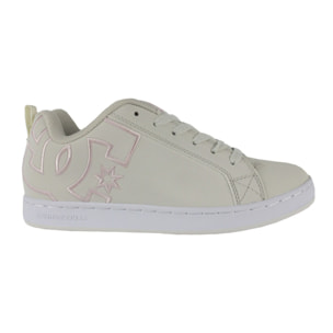 Zapatillas Sneaker DC SHOES Court graffik 300678 CREAM (CRE)