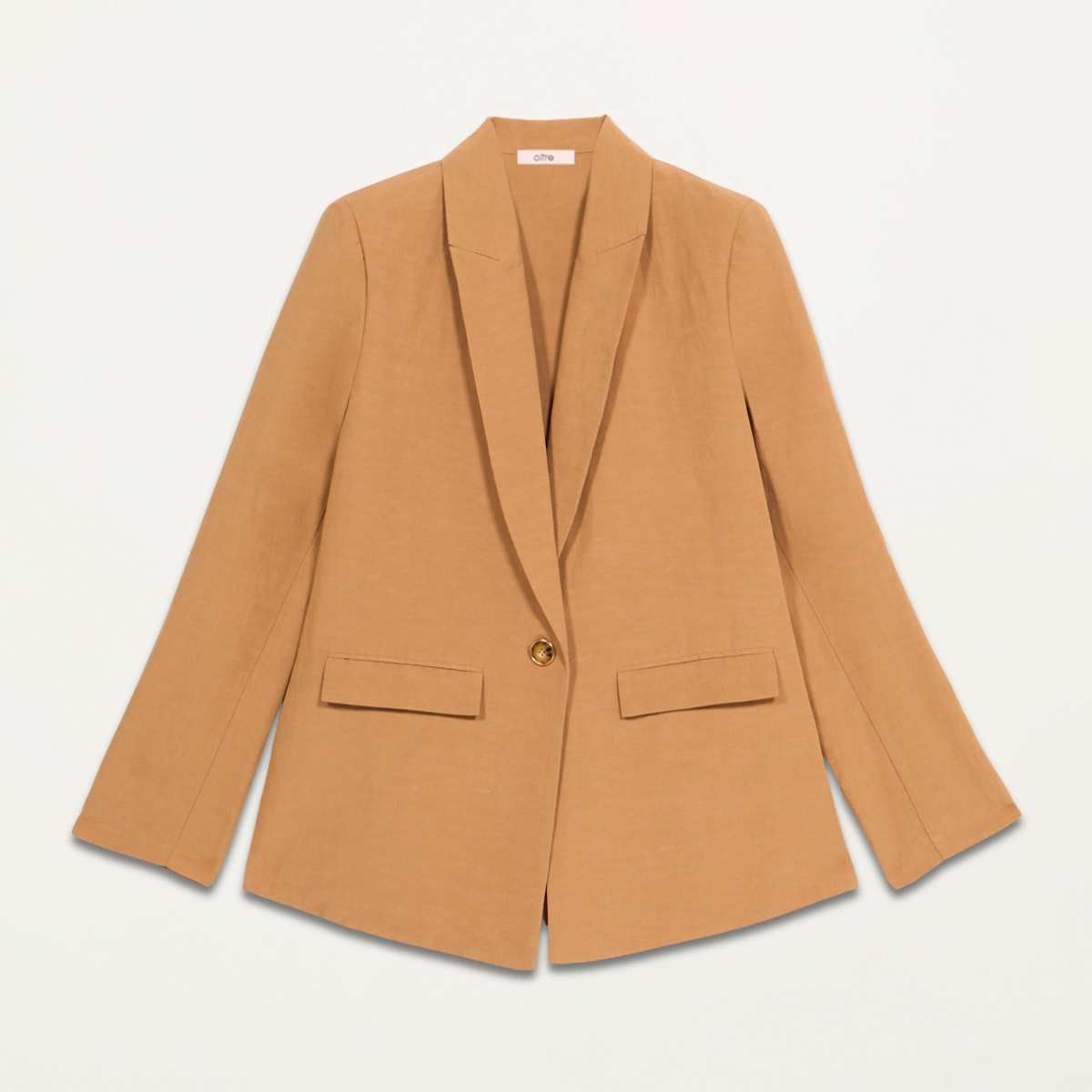 Oltre - Blazer misto lino - Beige
